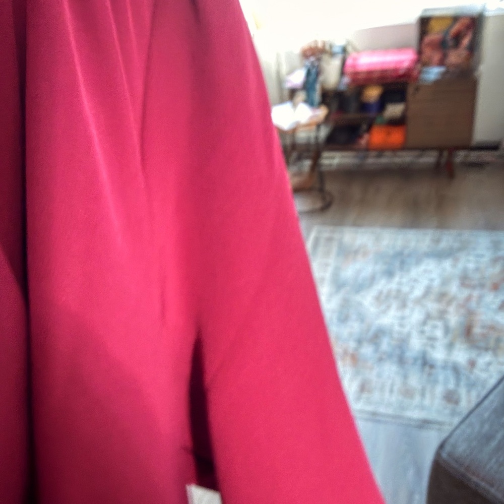 GORGEOUS Wiggle Dress XL NWT  Magenta - Picture 11 of 12